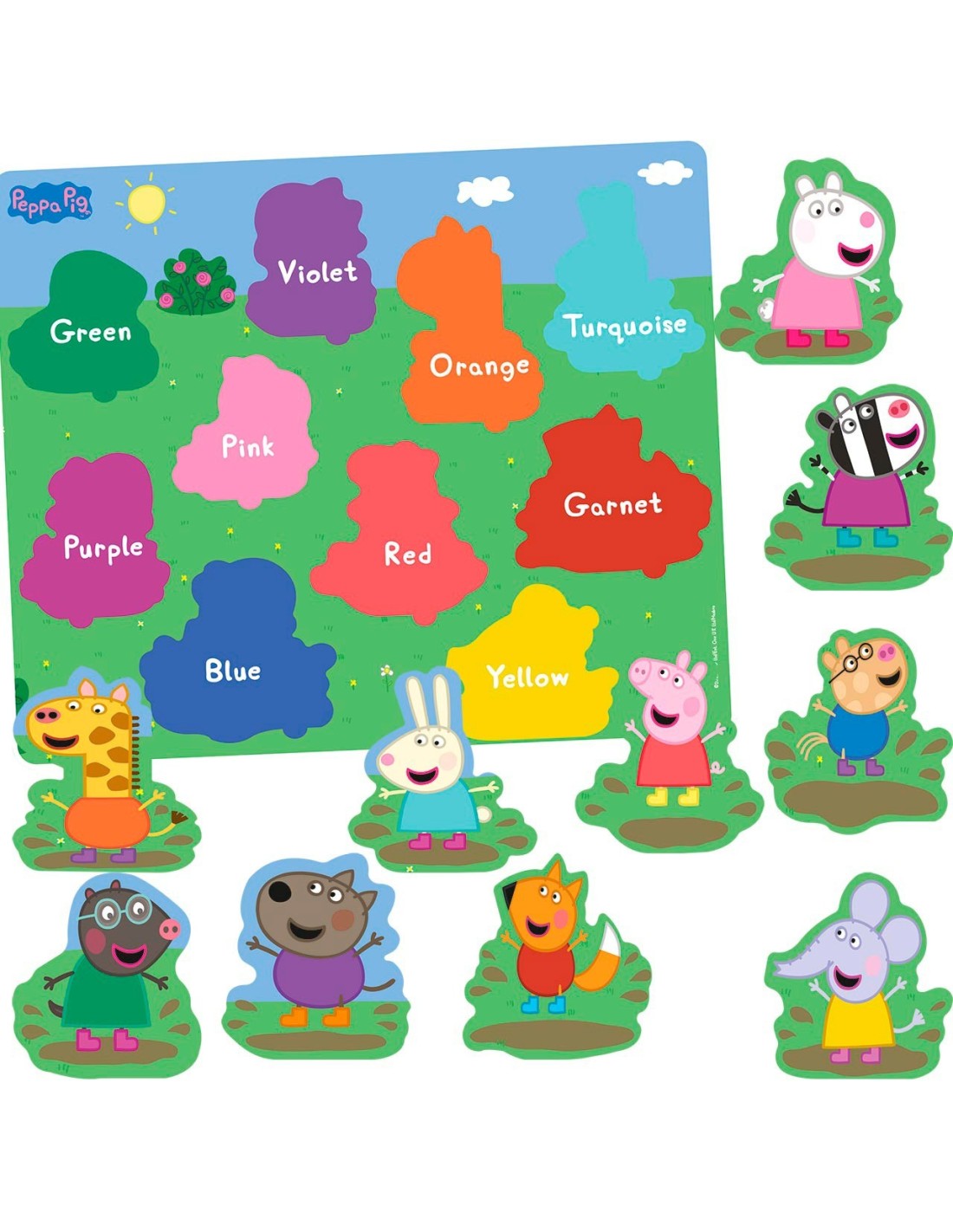 Puzzle Madera Peppa Pig